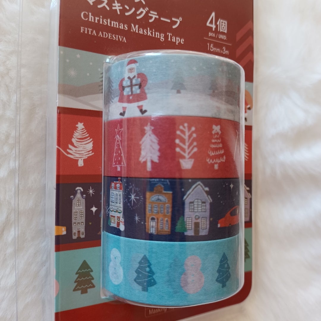 ダイソー クリスマスマスキングテープ | おもったことかこのブログ