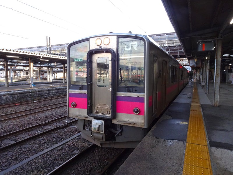 鉄道 秋田駅 701系 2021 1127 05