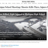 ミシガン州の高校で銃乱射事件により3人死亡【若者は自由をどう理解するか！！】の画像