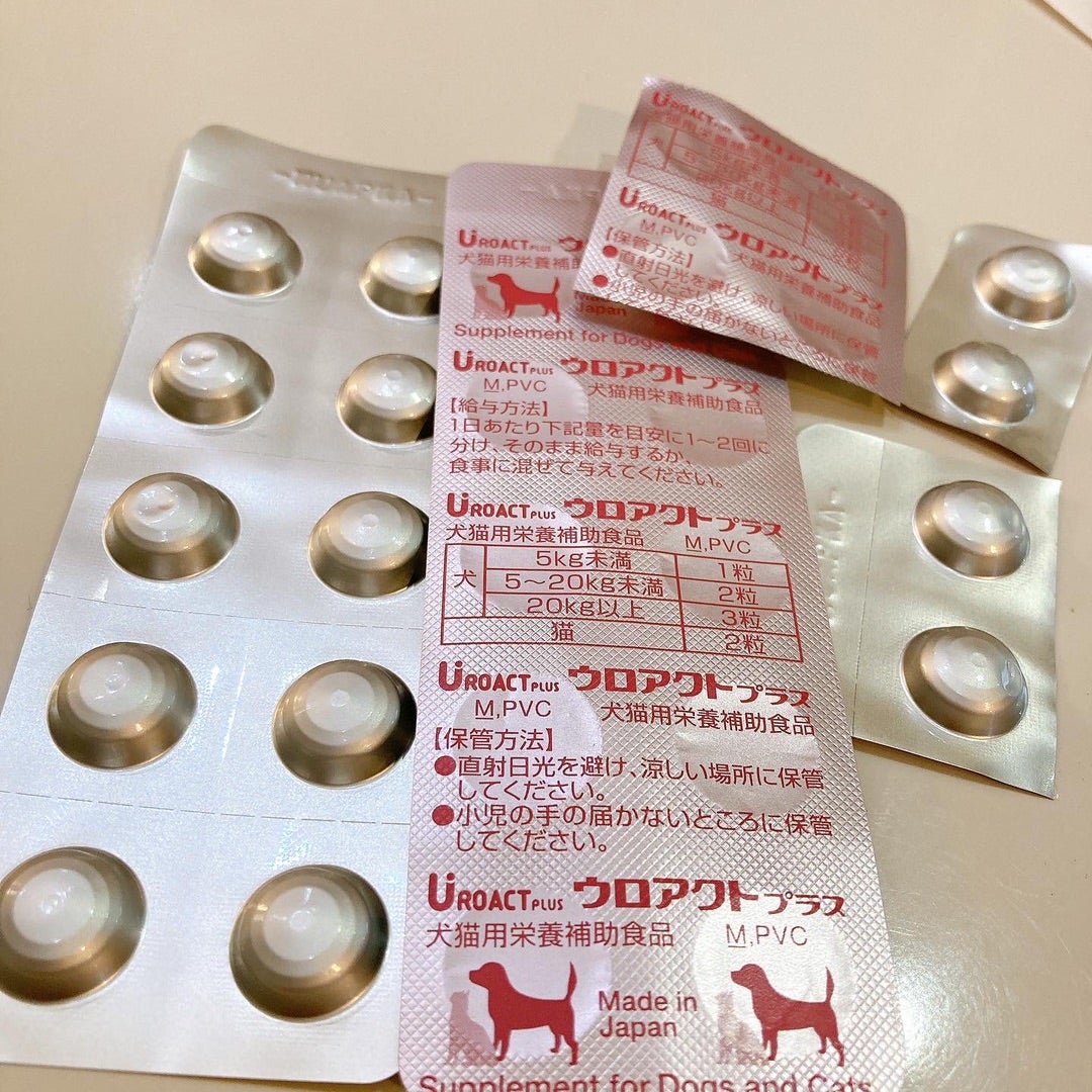 ウロアクトプラス おしっこ 尿 健康 犬 猫 サプリ 栄養補助食品 ...