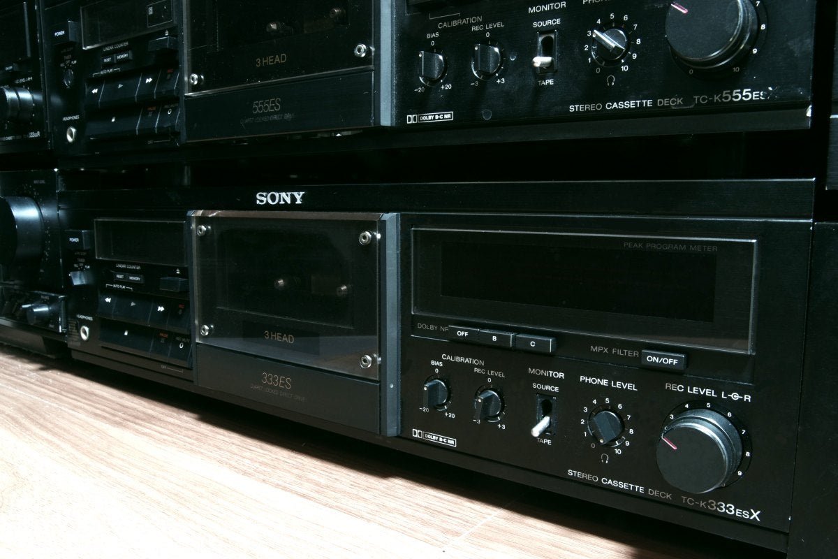 オーディオ機器 その他 SONY TC-K333ESX カセットデッキ修理記録 再生時に雑音が！！ | う 