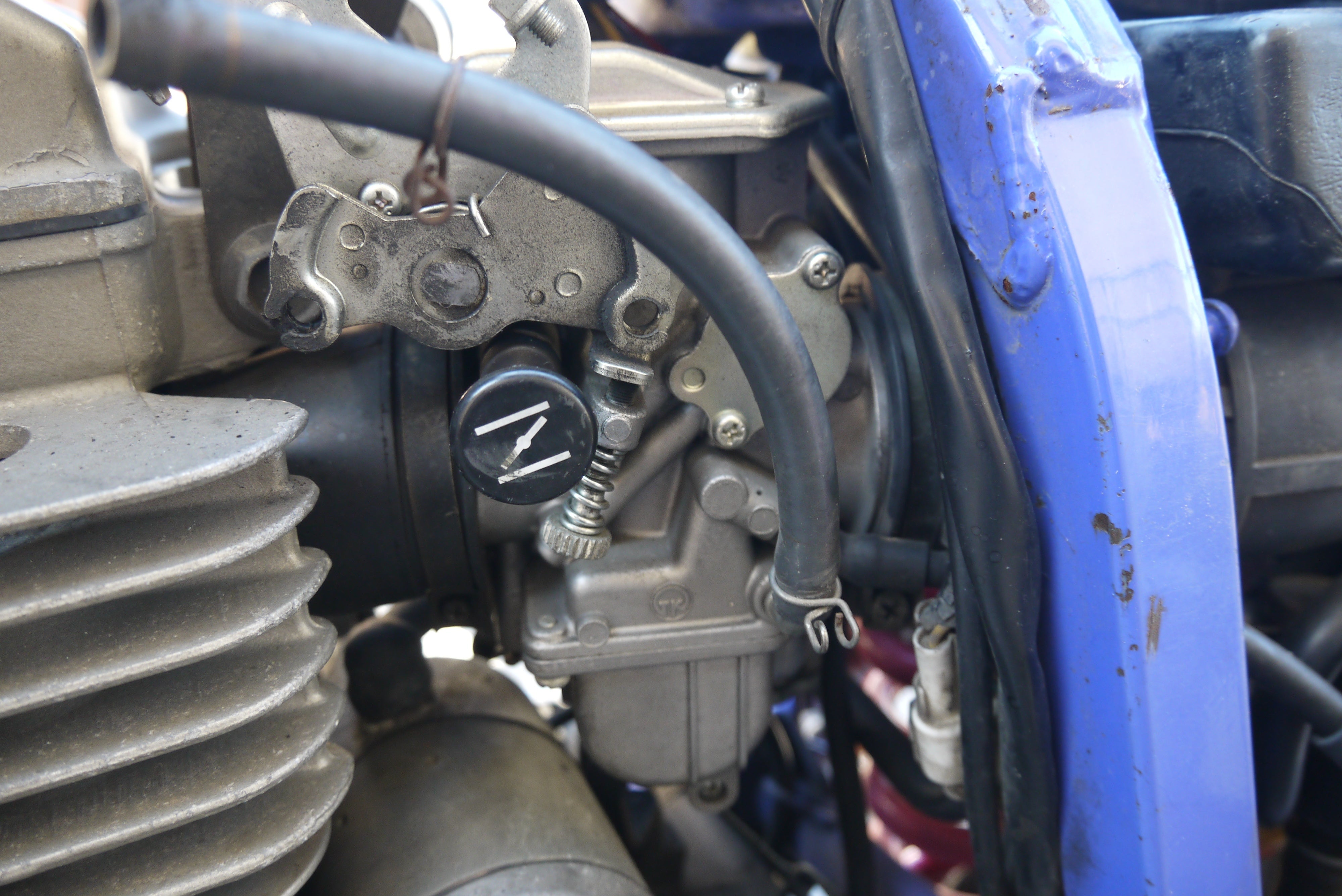 TT250Rモタード:今さら改造&不定期メンテナンス①~PWKキャブ装着 TT250Rモタード:今さら改造&不定期メンテナンス①~PWKキャブ装着