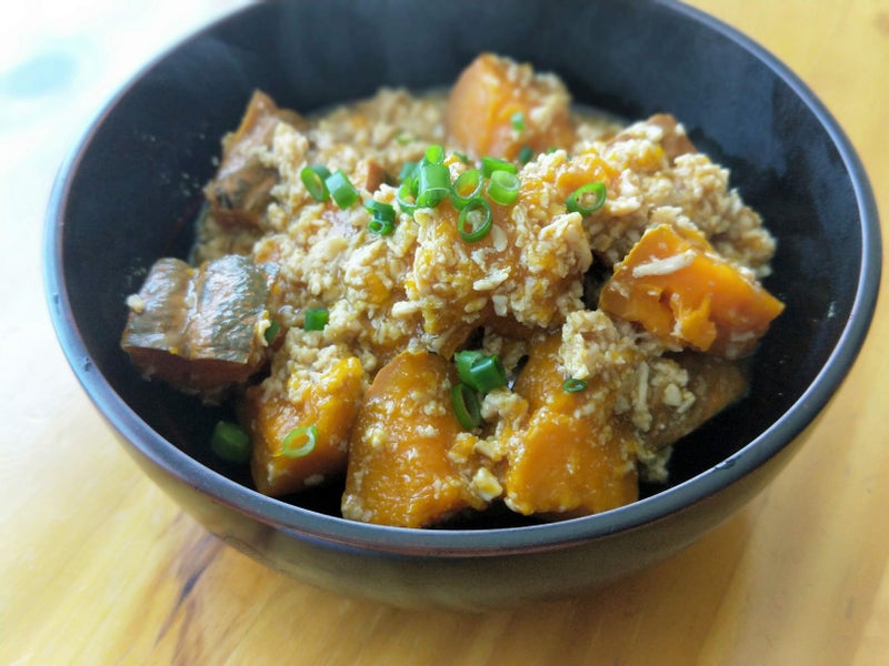 味が決まる！カボチャのそぼろ煮 | 海外で日本食を作るブログ