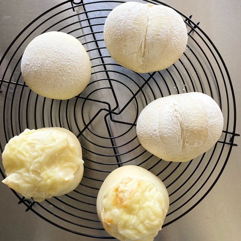 丸い白パンからの～ | mini-bakingのブログ