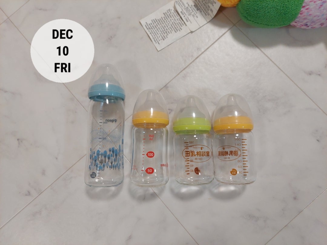 プラスチック広口哺乳瓶(西松屋) | 日々の記録(大体子どもの話)