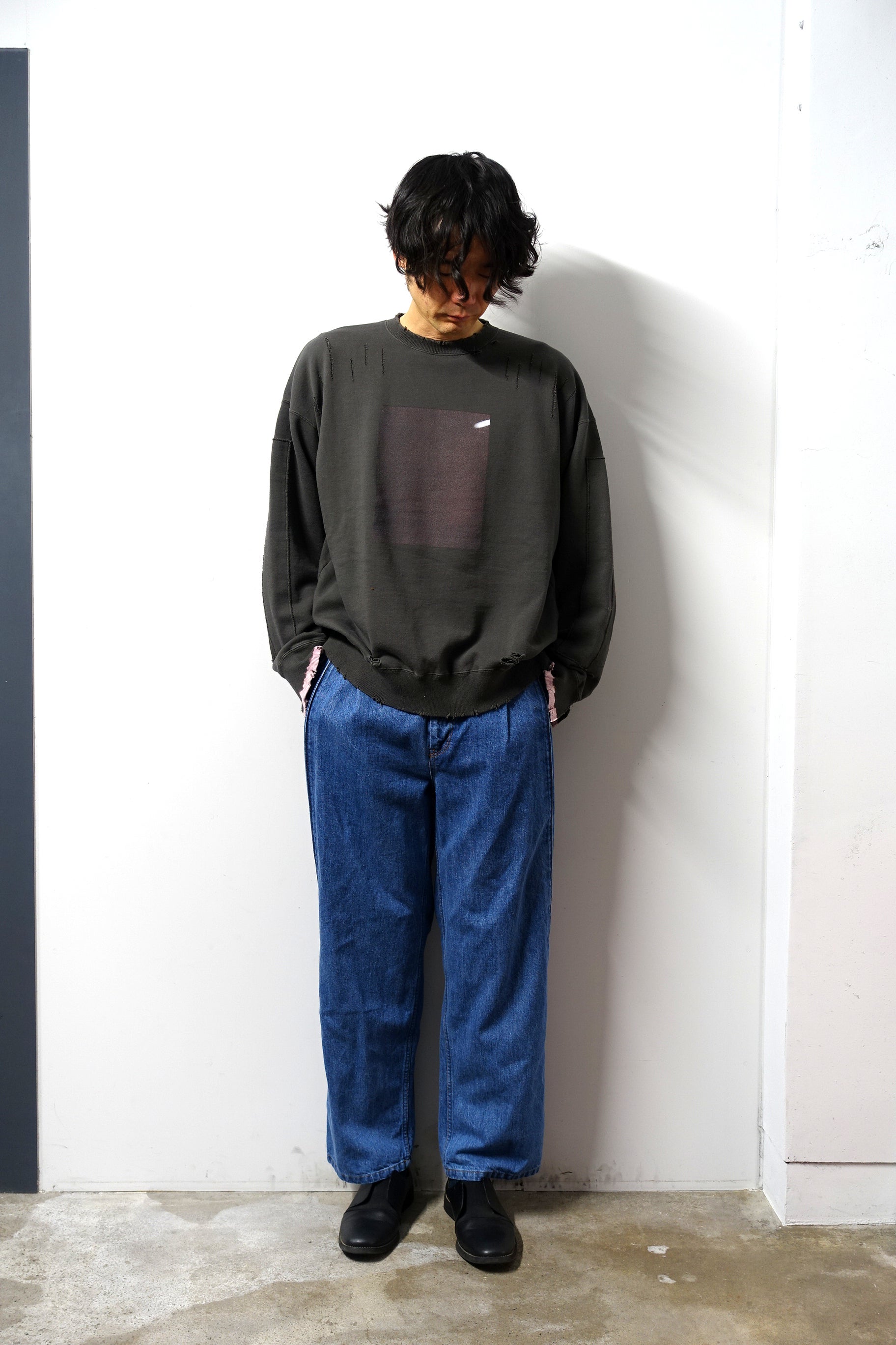 すぐ発送可能! stein RECONSTRUCTION DENIM JEANS(INDIGO) | climathon.pl