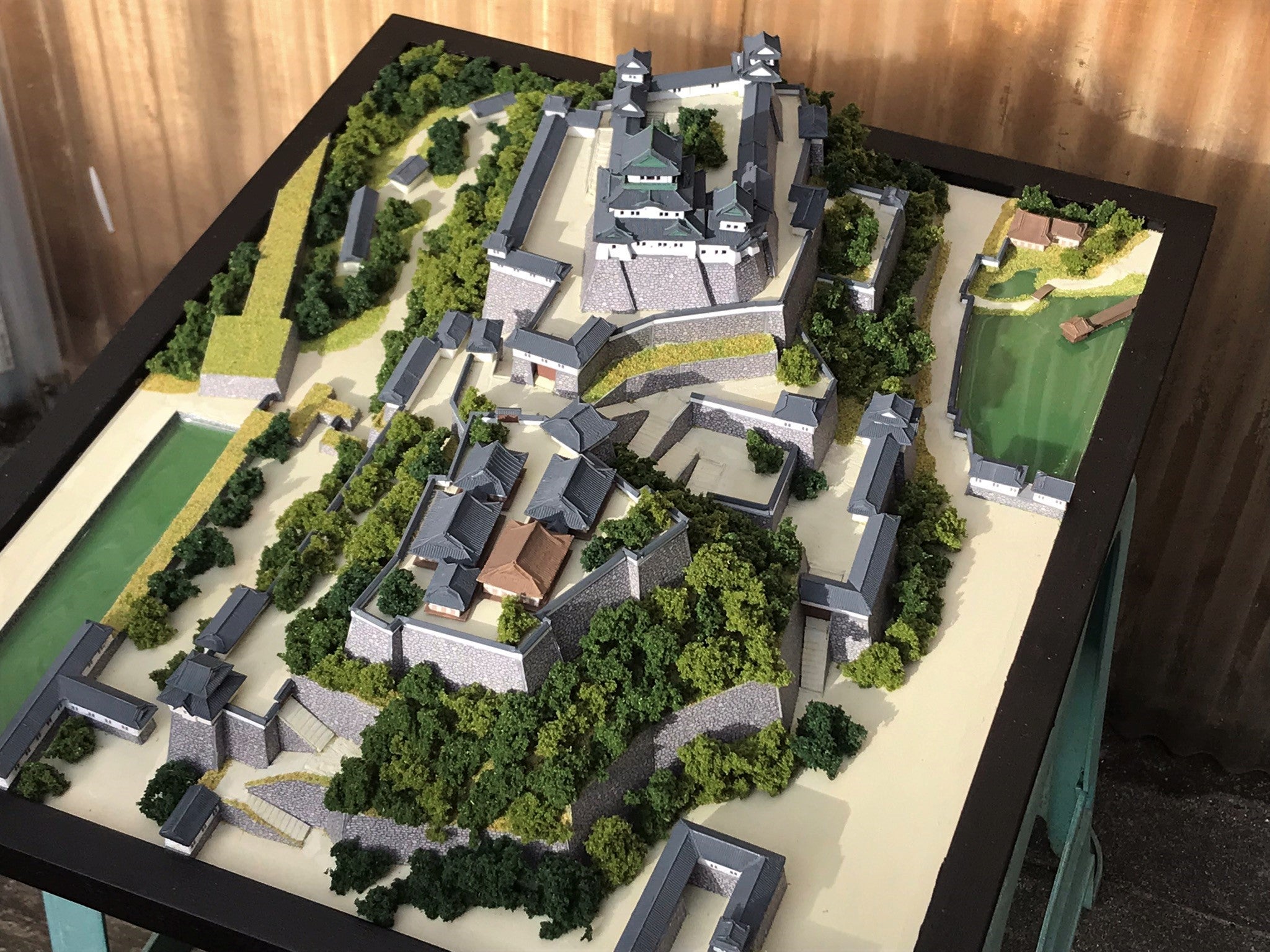 和歌山城の鳥瞰予想図のジオラマ作品 - 通販 - solarenergysas.com.ar