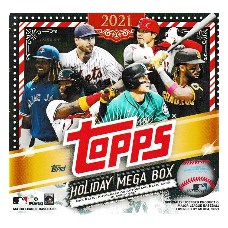 MLB 2021 Topps Holiday Baseball Mega Box 好評発売中！ | カード