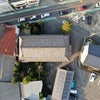 ドローン研修で屋根検査の画像