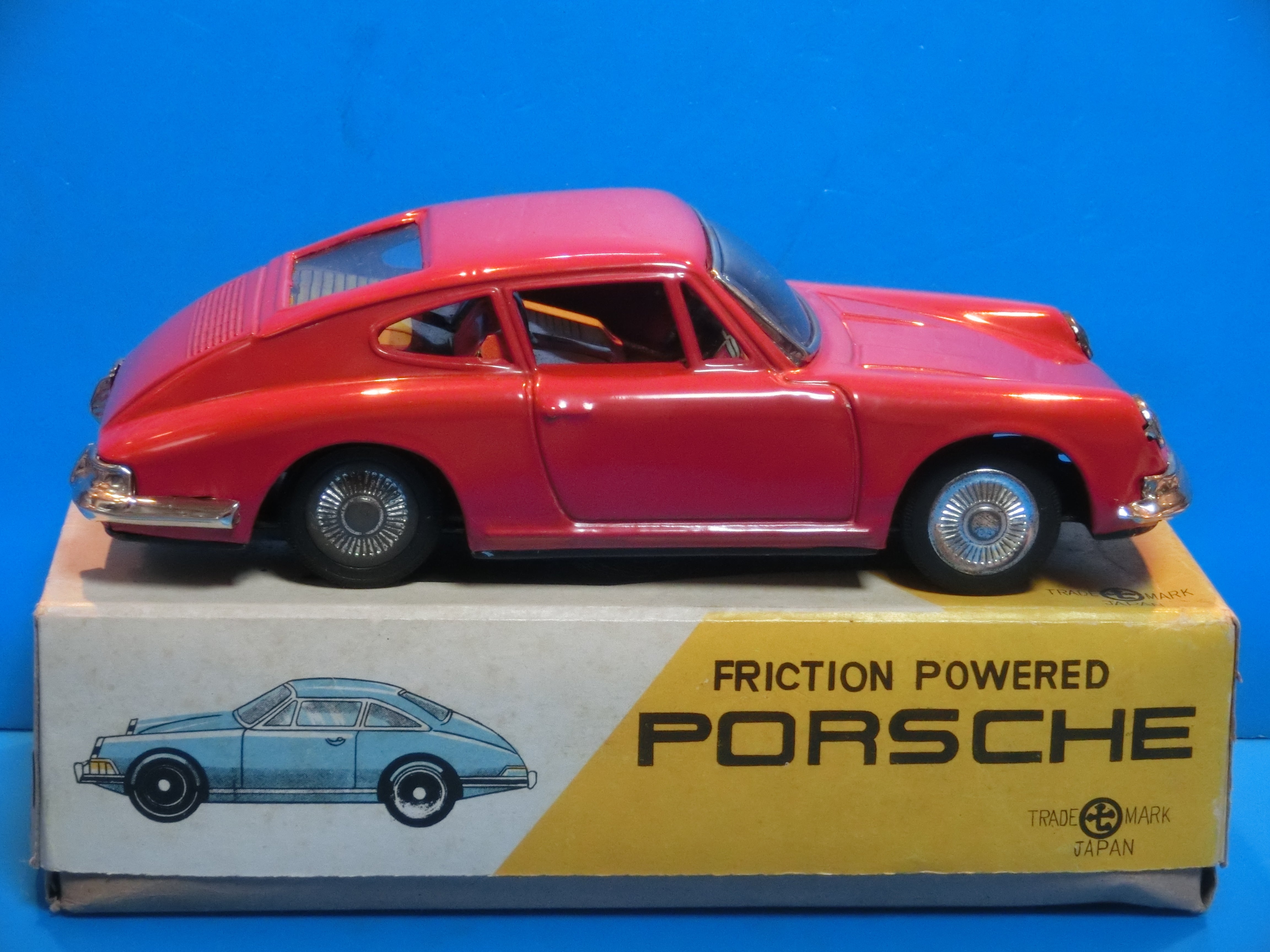 ☆1970年米屋1/19ポルシェ911S ナロー2.2 ~ ブリキ自動車 ☆1970年米屋1/19ポルシェ911S ナロー2.2 ~ ブリキ自動車