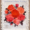 世界初のアート作品天鵞絨版画と折り紙の薔薇のコラボ　成願義夫デザイン&プレゼンスの画像