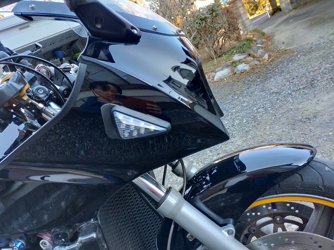 GPZ900R☆ウインカー加工! | GPZ900Rの愉しみ方 GPZ900R☆ウインカー加工! | GPZ900Rの愉しみ方