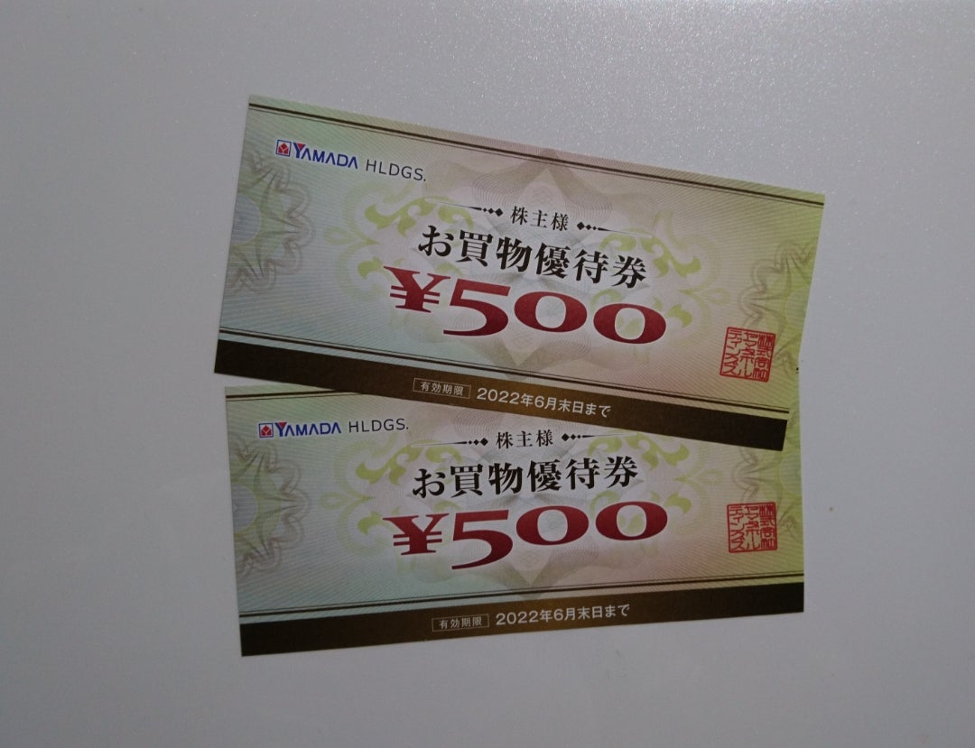 ヤマダHD 株主優待券 28000円分 2022年12月期限-