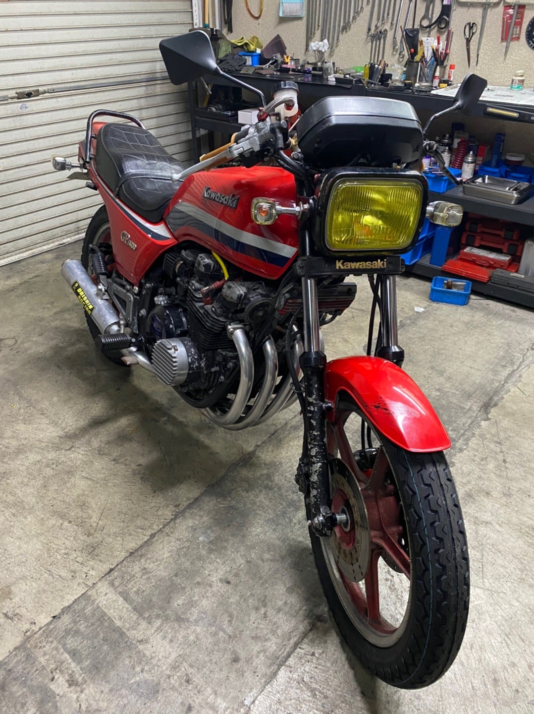 Z400gp?GPZ?足回り前後ホイールとフロントフォーク (GPZ400F Z400gp?GPZ?足回り前後ホイールとフロントフォーク (GPZ400F