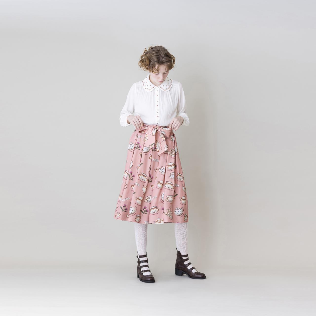 Jane Marple◇Tea for twoドレススカート | BABY PINK MOON