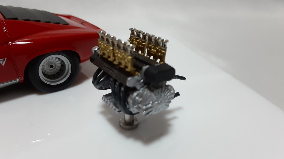 ☆メイクアップ 1/43 ランボルギーニ イオタ Jota SVR 1975 with V12