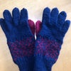 編み込みの５本指の手袋！の画像