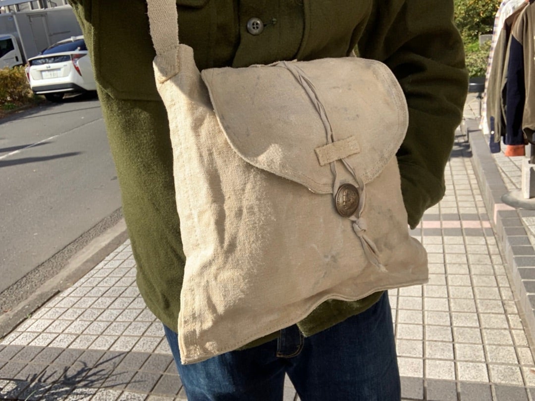 USED スイス軍 Linen Hose Bag Original Remake | 『OUTSIDE 