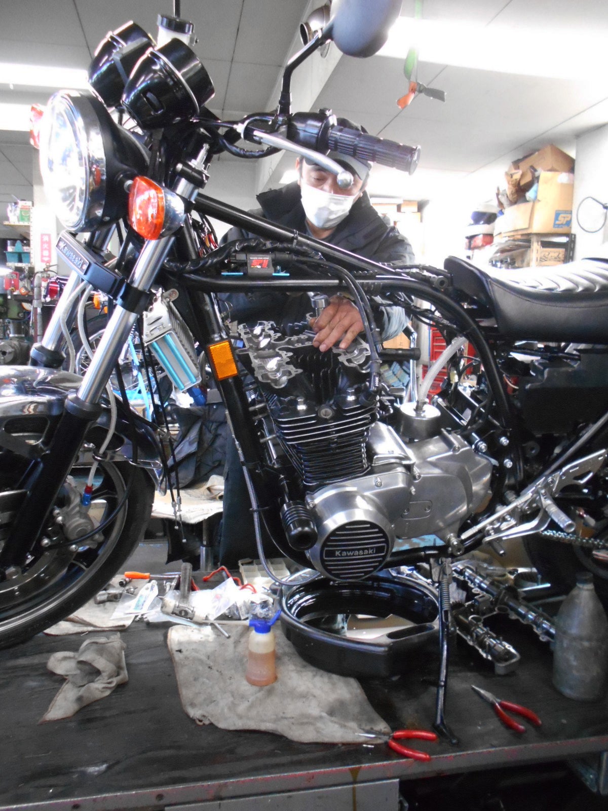 すべてにゆとりの王者! カワサキ Z750FX-1 東京都 大竹様、St4 すべてにゆとりの王者! カワサキ Z750FX-1 東京都 大竹様、St4