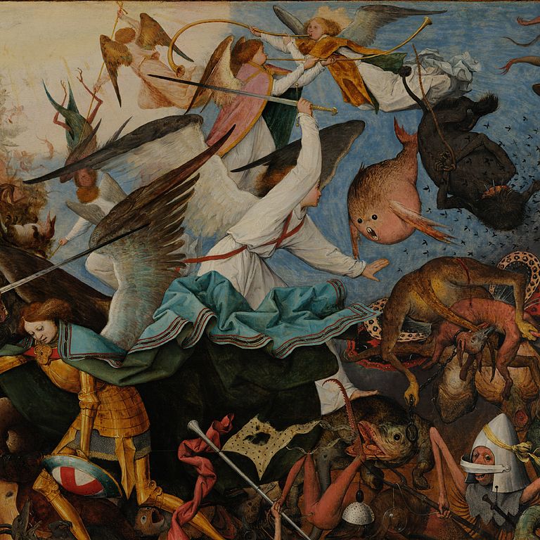 ブリューゲル 「反逆天使の墜落」 | 絵を見よう