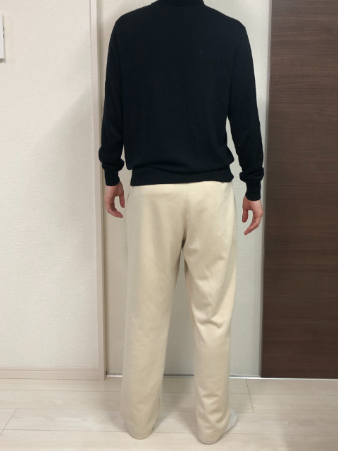 【神セーター】エクストラファインメリノ モック・タートルネックセーターのサイズ感をレビュー！ | アラサーごとうのUNIQLOレビューブログ