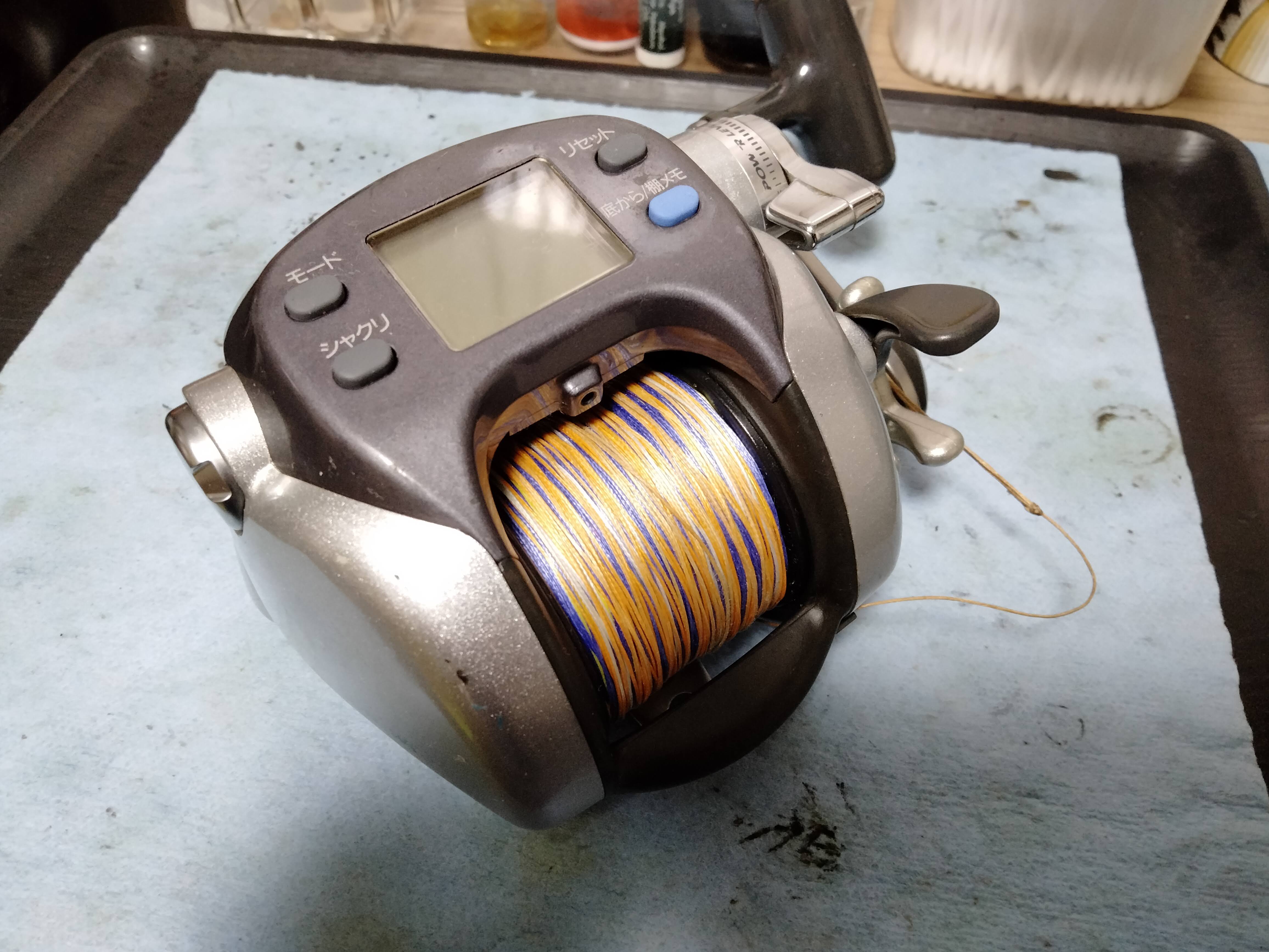 スーパータナコンX500CH整備 | reelmaintenance-higarageのブログ