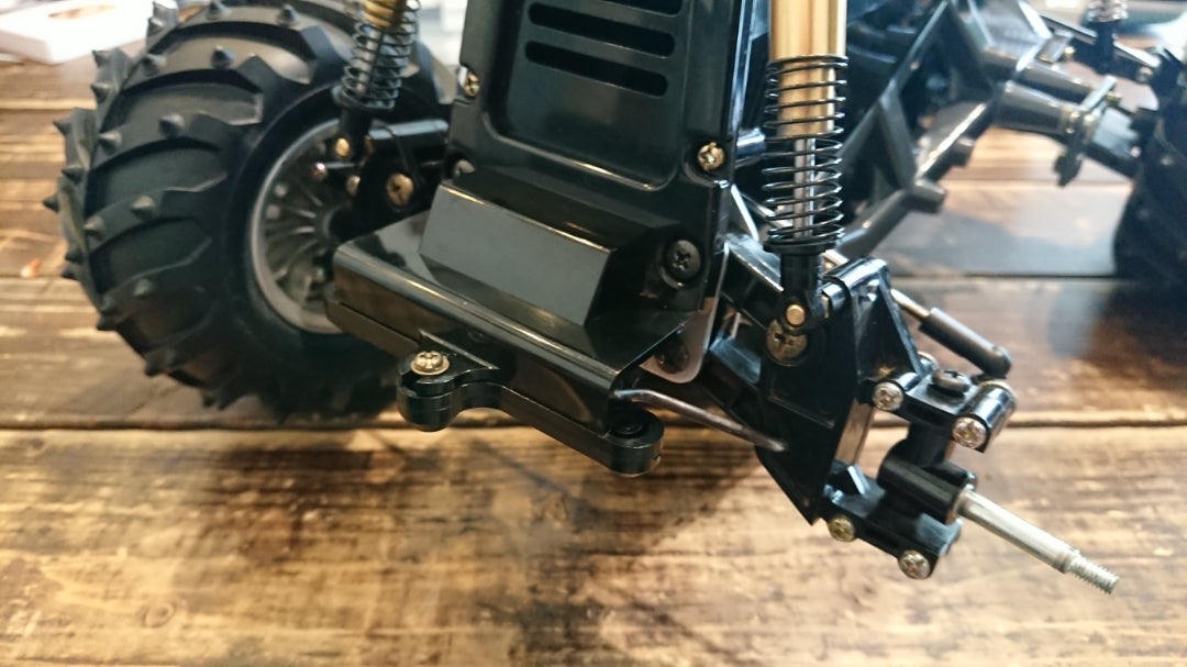 キングブラックフットのフロントサス交換 | nakaGのRC部屋 キングブラックフットのフロントサス交換 | nakaGのRC部屋