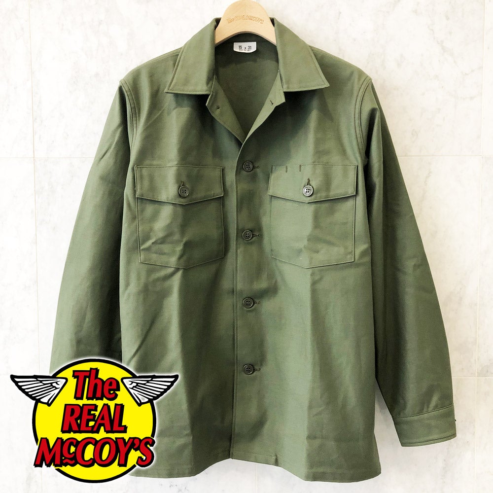 再入荷情報♪ THE REAL McCOY'S コットンサテンシャツ | リアル
