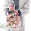 桜とベリーのスワッグ～レッスンレポート～の画像