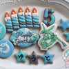 伝説のポケモン、レックウザのお誕生日クッキー！の画像