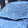 車窓積雪～の画像