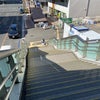 新横浜駅北口　サークルデッキから三井住友銀行側に下りる階段の安全対策の画像