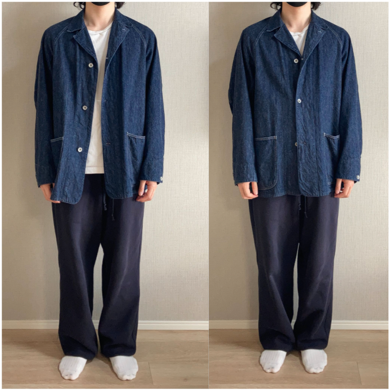 購入レビュー】COMOLIデニムワークジャケットのサイズ感解説 | 30代男の服とか趣味とか