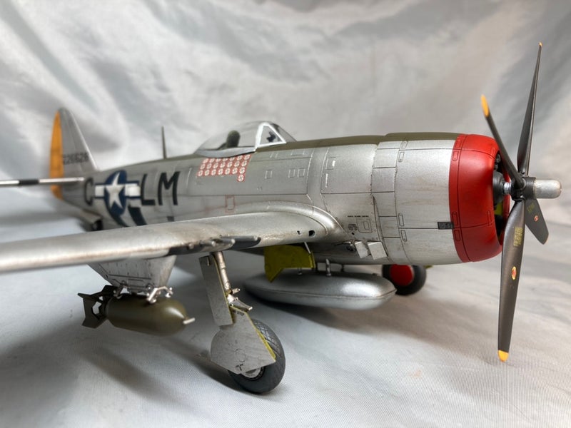 ハセガワ 1/48 P-47D 完成 | hobby-hobby