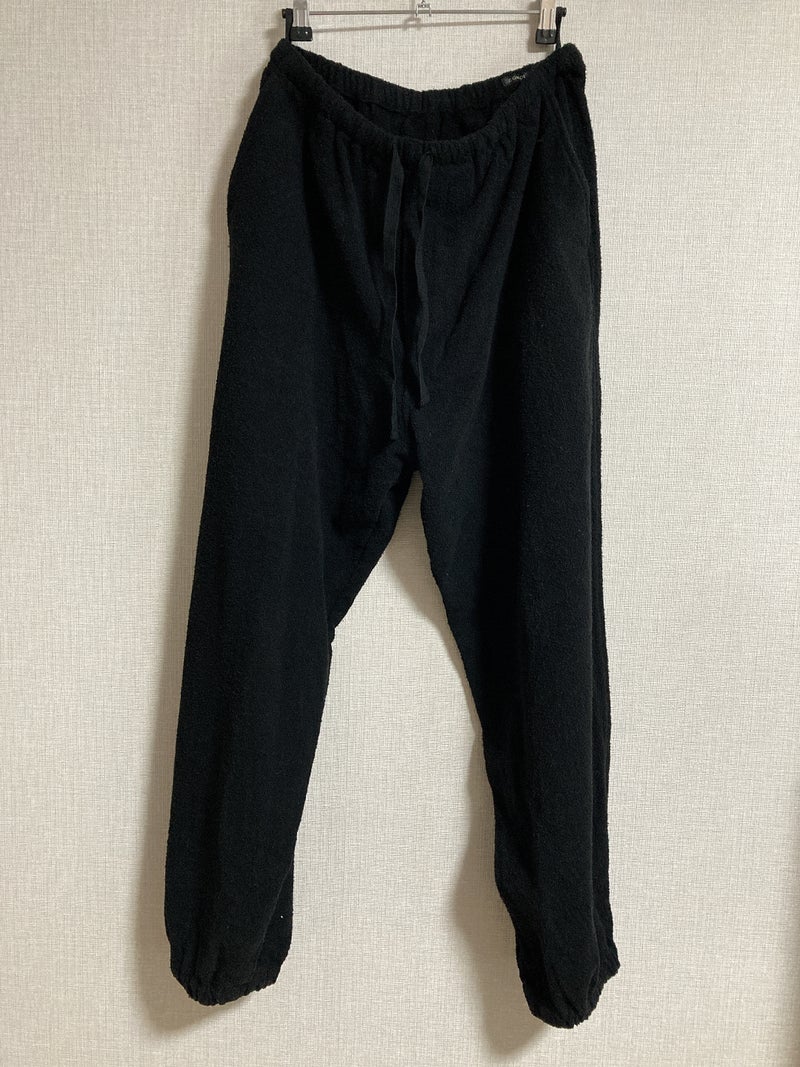 購入レビュー】COMOLI 22SS シルクパイルドローストリングパンツのサイズ感や経年変化 | 30代男の服とか趣味とか