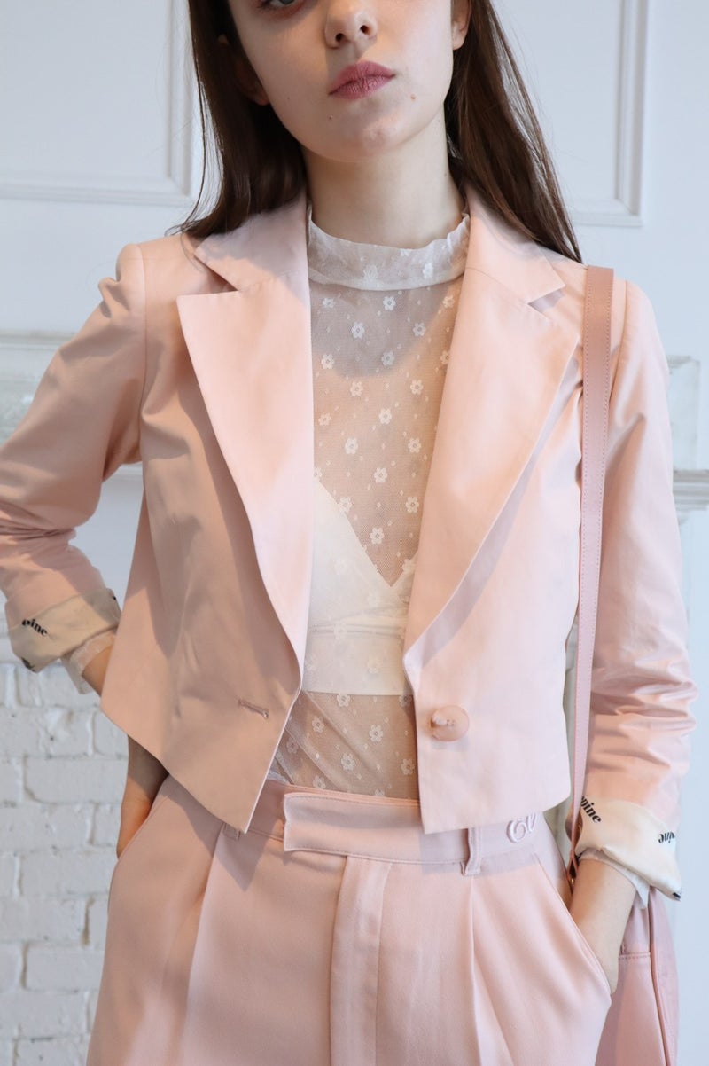 新作♡short jacket  high waist slacks pants♡ | épine official blog