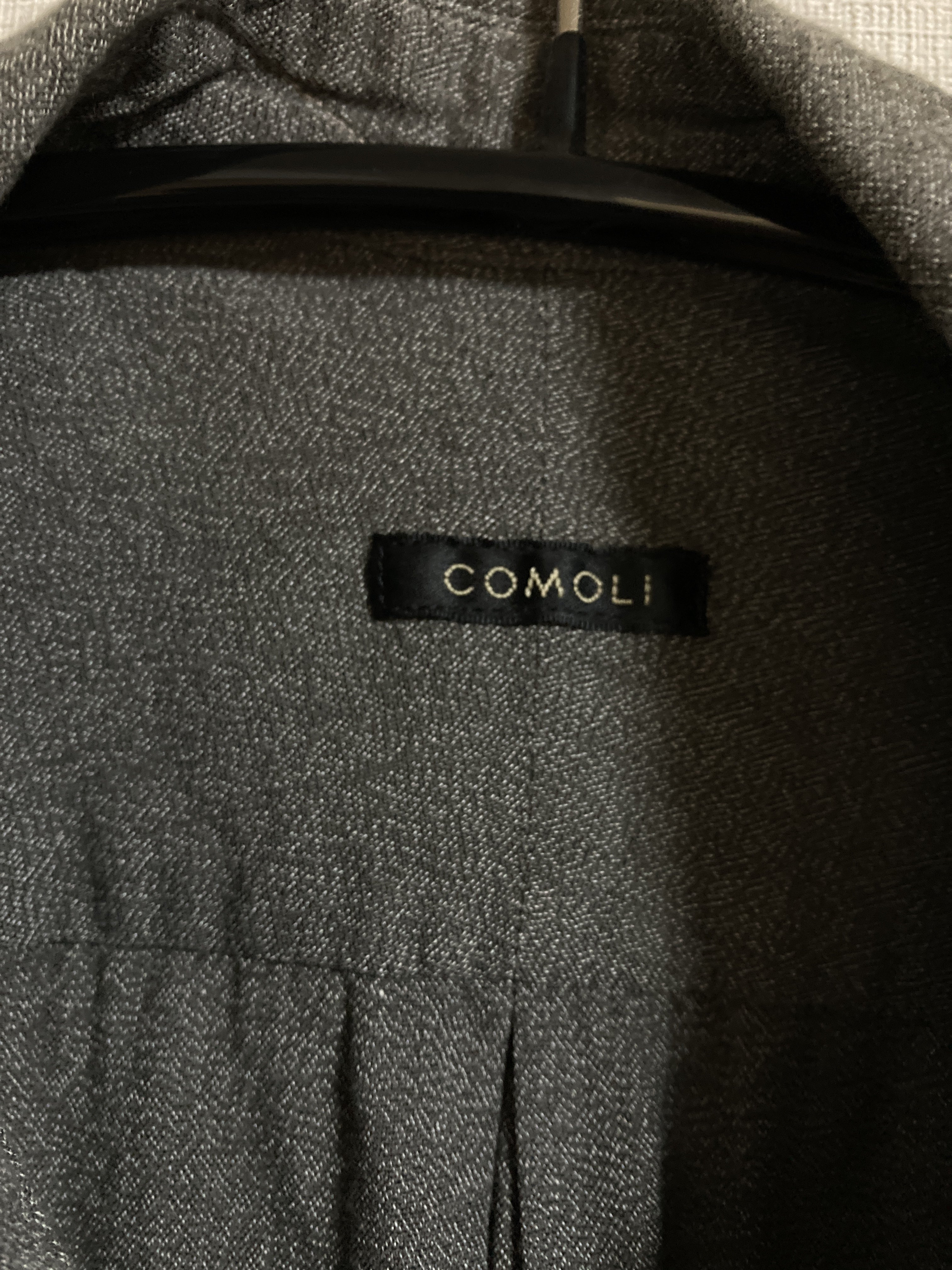 フレンチヴィンテージ顔負け】COMOLI 21SSヨリ杢シャツのサイズ感や