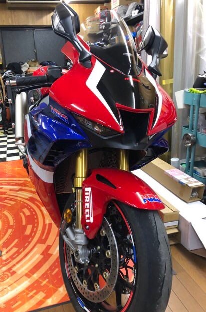 CBR1000RR-Rをラッピング | バイク魂 きまぐれオレンジロード
