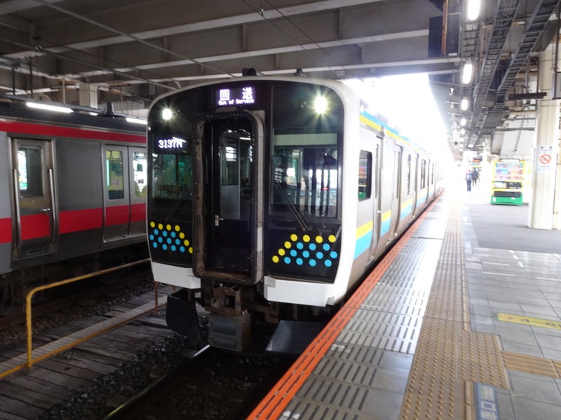 鉄道 JR東日本 蘇我駅 E131系 回送列車 2022 0302 06