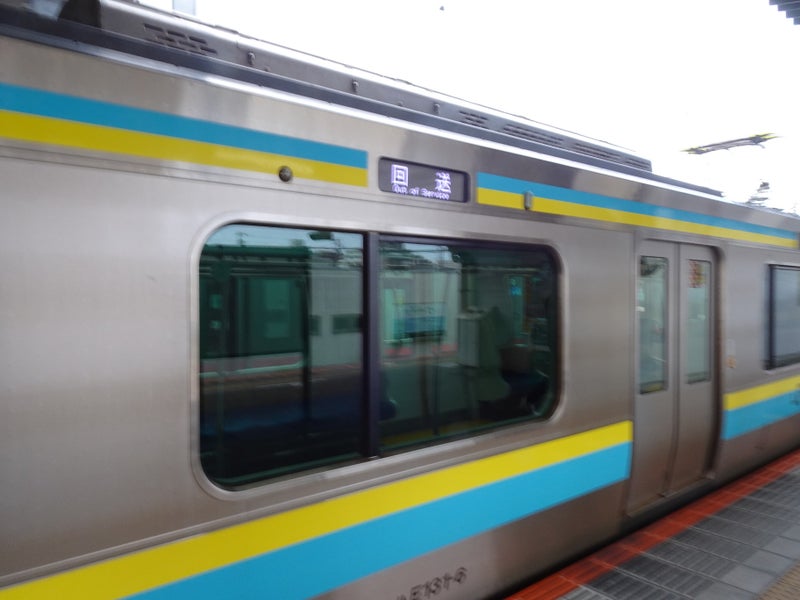鉄道 JR東日本 蘇我駅 E131系 回送列車 2022 0302 07