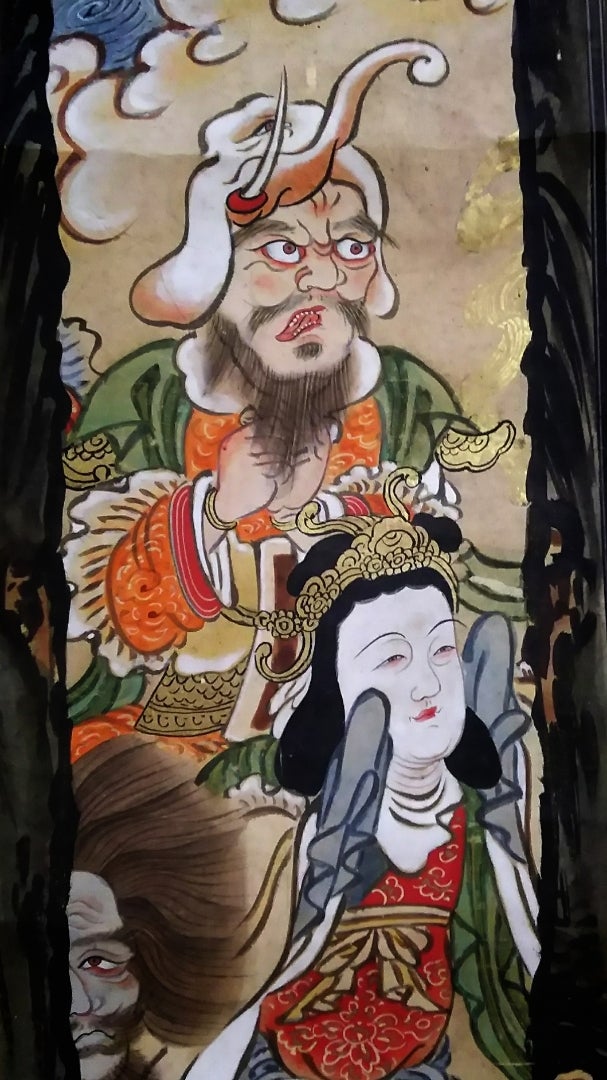 涅槃図の神々たち① | 花咲く祈りの寺☆清瀧寺