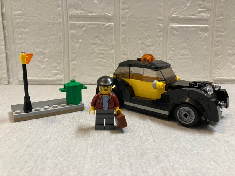 レゴ（LEGO)ヴィンテージタクシー40532を作ってみました | まいLEGOりゅーしょん〜ねこまんまのレゴ日記（レゴブログ）