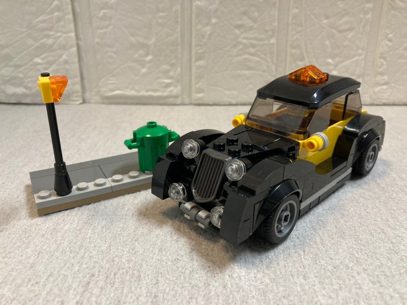 レゴ（LEGO)ヴィンテージタクシー40532を作ってみました | まいLEGOりゅーしょん〜ねこまんまのレゴ日記（レゴブログ）