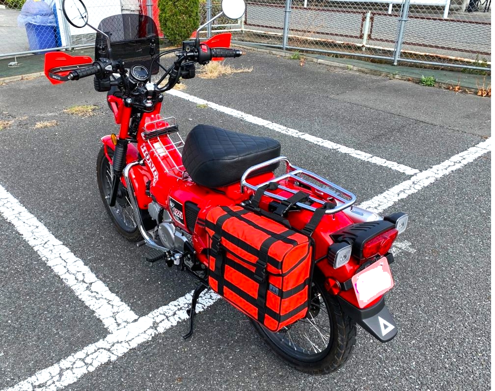 ハンターカブに乗る暇がないので夜中にカスタムしてみた ハンターカブに乗る暇がないので夜中にカスタムしてみた