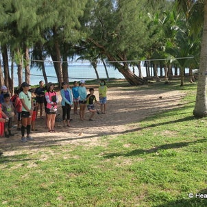 サイパン 8/28 ボランティア CSS課外授業 Paupau Beachの画像