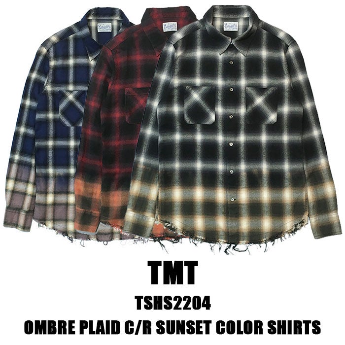 TMT グラデーションチェックシャツがオススメです!! | ＩＮＣＥＮＳＥ 