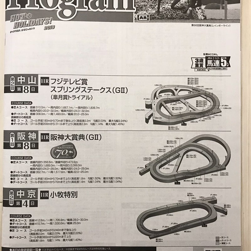 22 JRAレーシングプログラム 札幌競馬場ガイドブック付