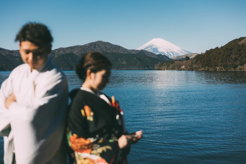芦ノ湖　結婚式
