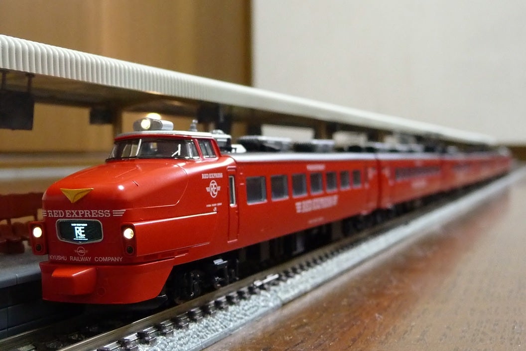 TOMIX JR 485系特急電車(クロ481-100・RED EXPRESS)セット入線♪ | Bullet Train Favorite Diary