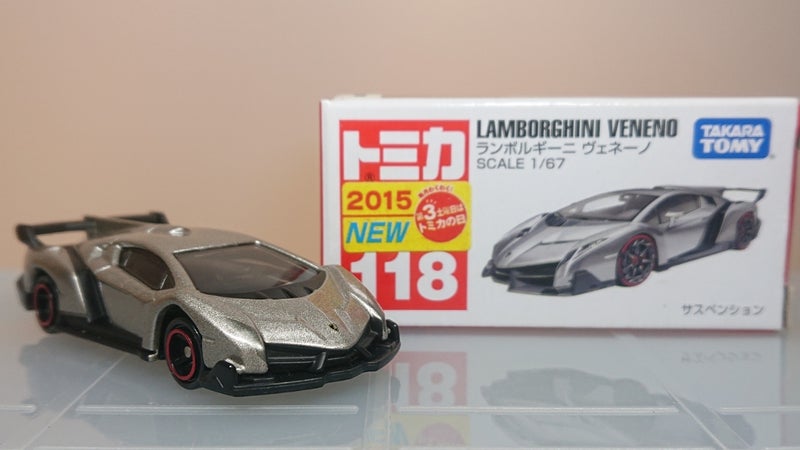 ランボルギーニ ヴェネーノ おもちゃ  日本正規品 トミカ No.118  ミニカー